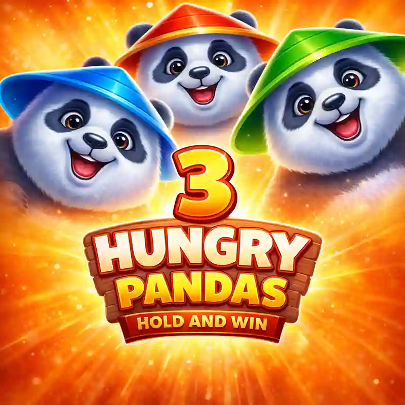 3 Hungry Pandas Casino Slot Game
